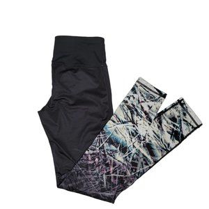 Ideology Black Leggings with Snowy Design / Ankle length - Size Small